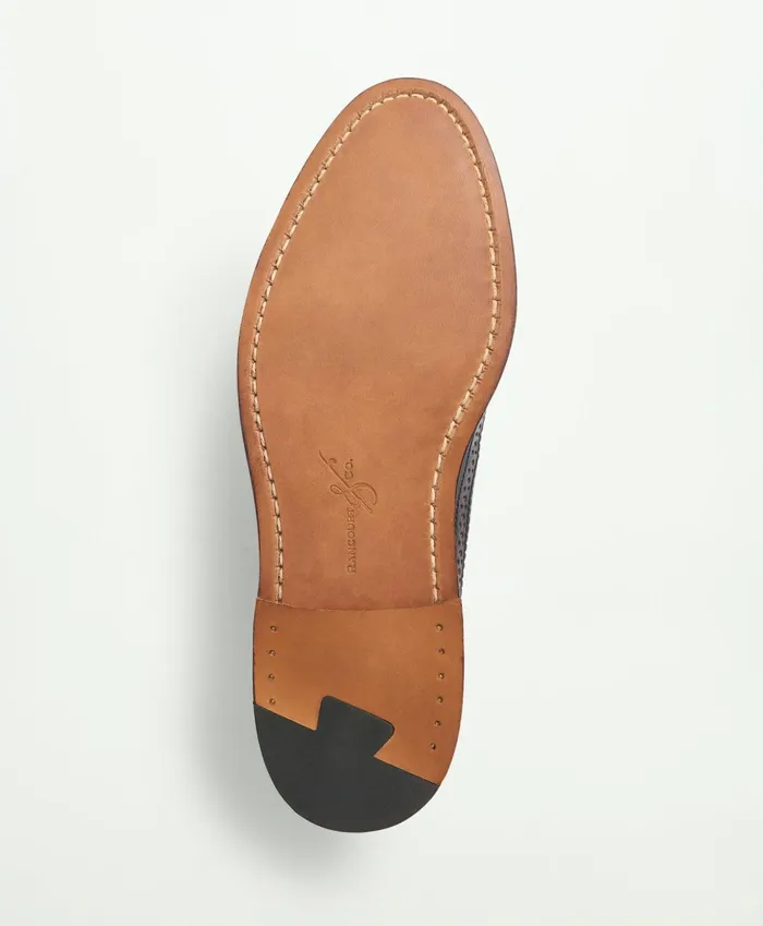 Shoes Men Brooks Brothers Rancourt Cordovan Longwing Burgundy