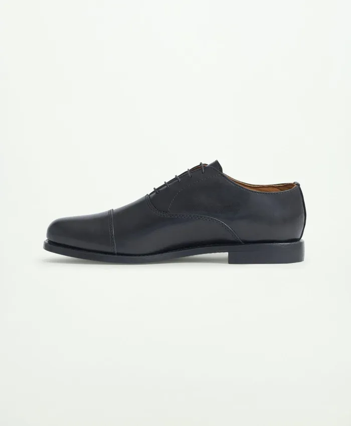 Shoes Men Brooks Brothers Rancourt Oxford Black