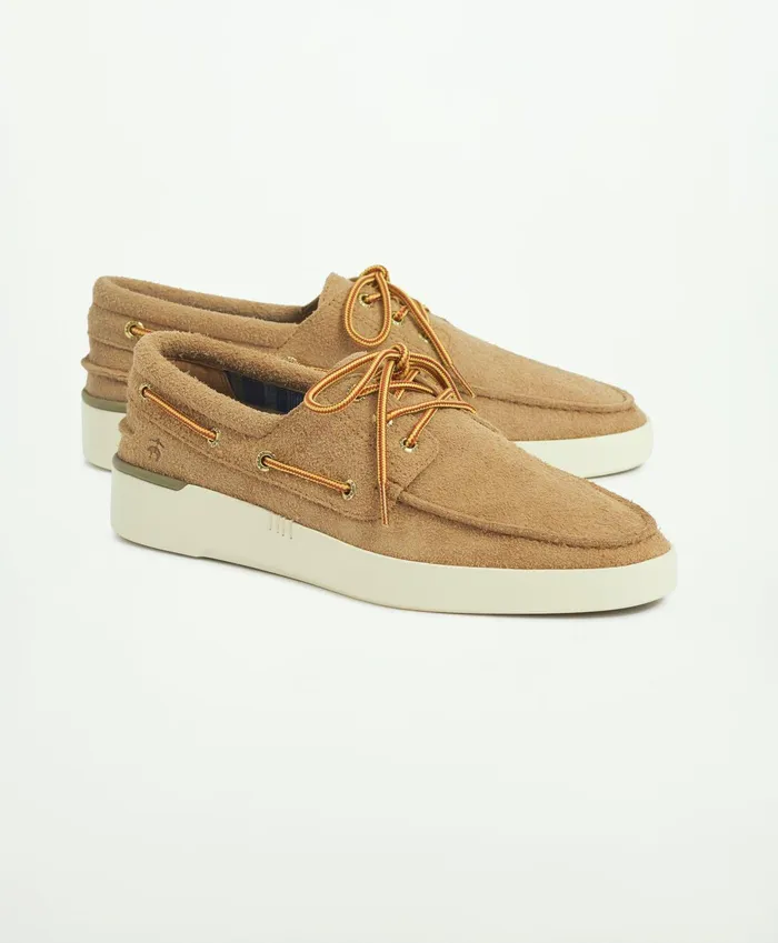 Shoes Men Brooks Brothers Sperry X Brooks Brothers AO Cup 3Eye Tan