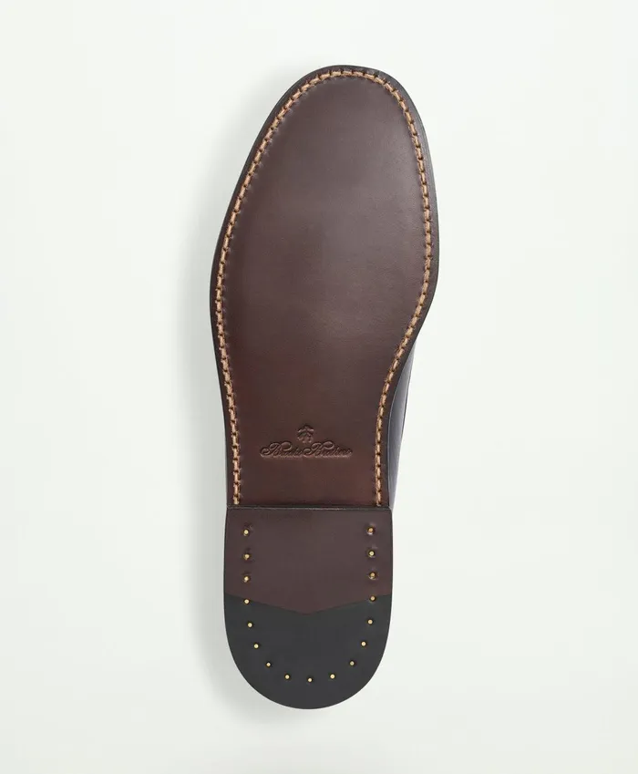 Shoes Men Brooks Brothers Westport Penny Loafers Black