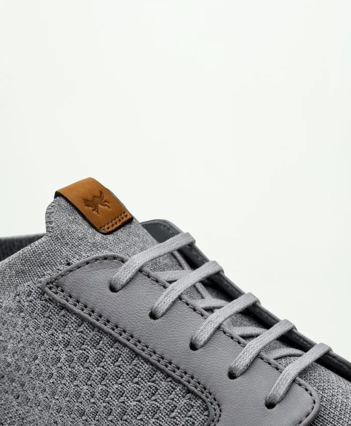 Shoes Men Brooks Brothers Wolf andamp Shepherd Swiftknit Derby Heather Graywhite
