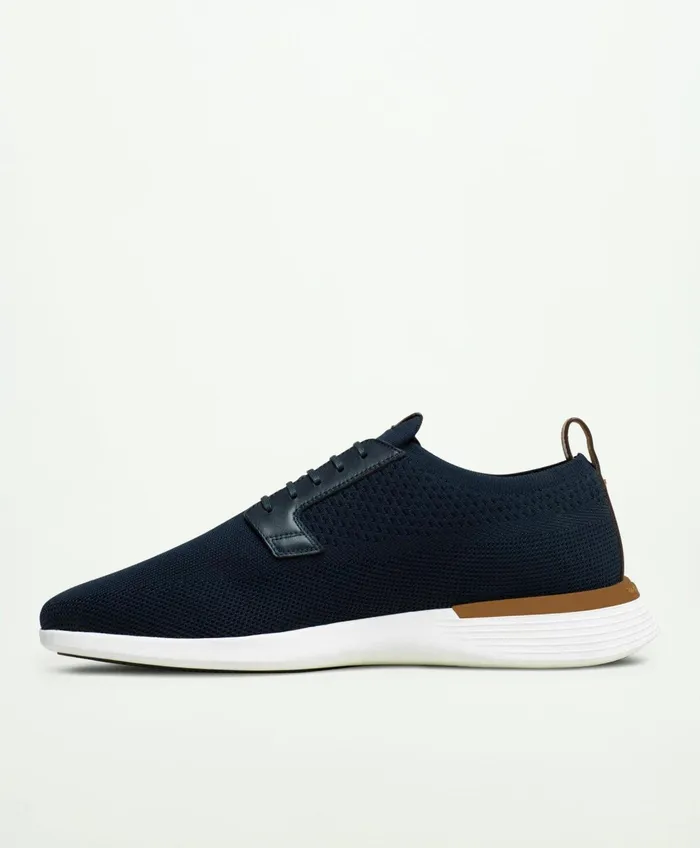 Shoes Men Brooks Brothers Wolf andamp Shepherd Swiftknit Derby Navywhite