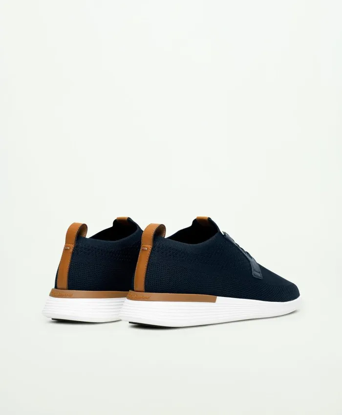 Shoes Men Brooks Brothers Wolf andamp Shepherd Swiftknit Derby Navywhite