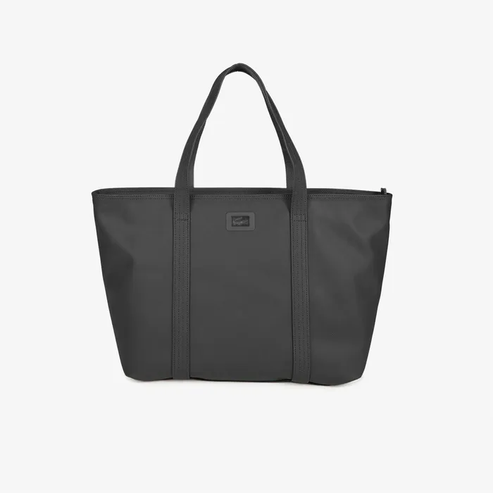 Shopping Tote Bag Black Womens Lacoste Bags On Sale