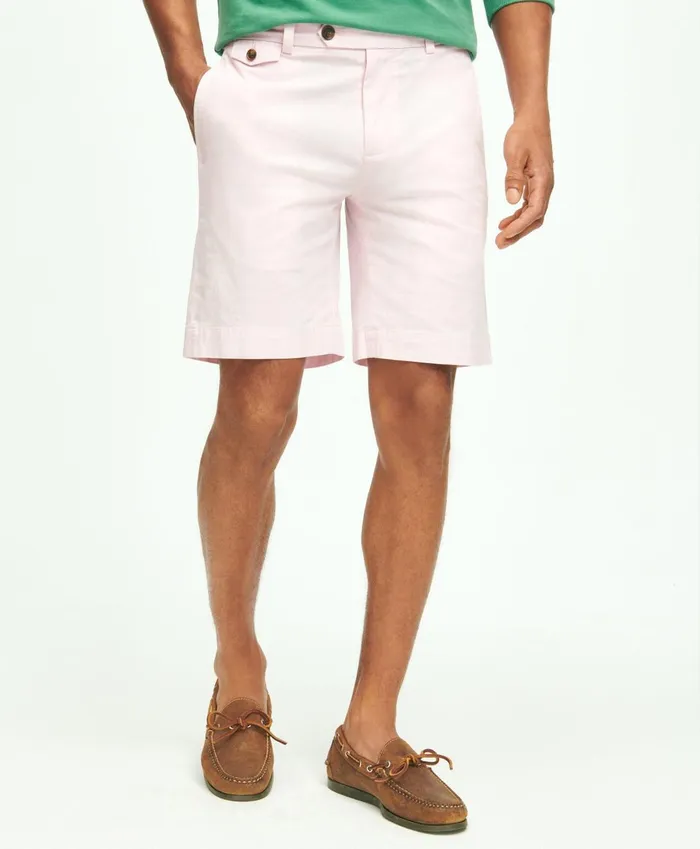 Shorts andamp Swimwear Men Brooks Brothers 9and034 Stretch Supima Cotton Poplin Shorts Pink Shorts andamp Swimwear Men Brooks Brothers 9and034 Stretch Supima Cotton Poplin Shorts Pink