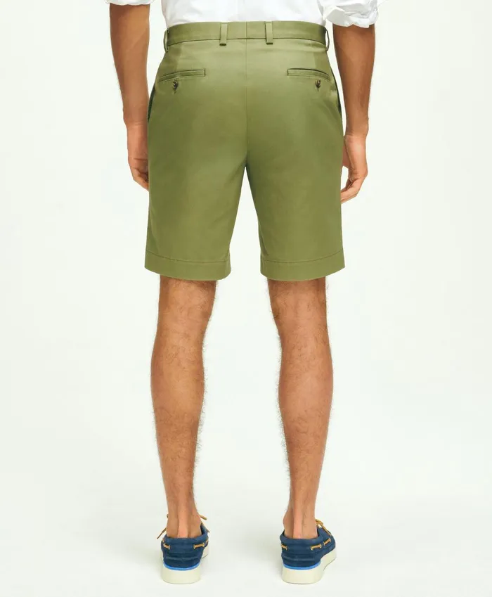 Shorts andamp Swimwear Men Brooks Brothers Advantage Chino Shorts Green