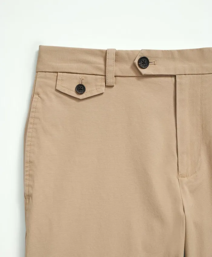 Shorts andamp Swimwear Men Brooks Brothers Big andamp Tall 9and034 Stretch Supima Cotton Poplin Shorts Beige