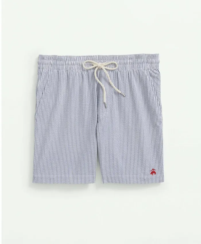 Shorts andamp Swimwear Men Brooks Brothers Stretch Cotton Seersucker Friday Shorts Blueivory Shorts andamp Swimwear Men Brooks Brothers Stretch Cotton Seersucker Friday Shorts Blueivory