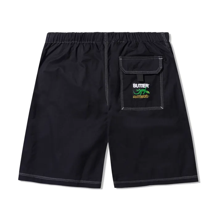 Shorts Men Butter Goods Climber Shorts Black Shorts Men Butter Goods Climber Shorts Black
