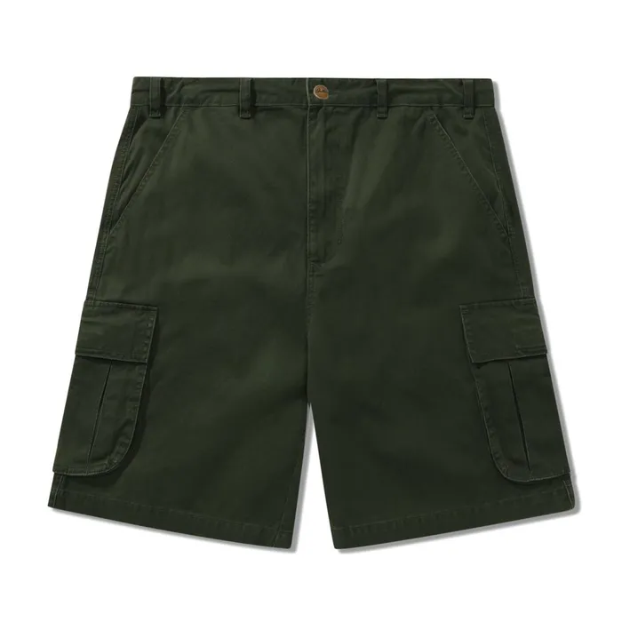 Shorts Men Butter Goods Field Cargo Shorts Forest Green