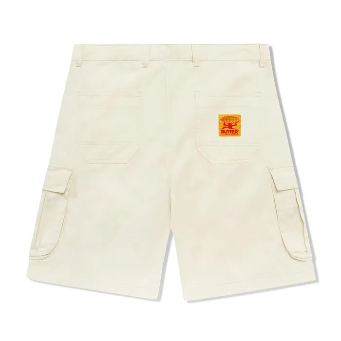 Shorts Men Butter Goods Field Cargo Shorts Washed Bone