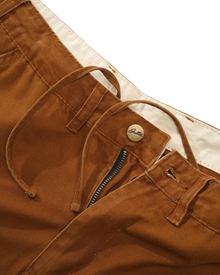 Shorts Men Butter Goods Field Cargo Shorts Washed Rust Shorts Men Butter Goods Field Cargo Shorts Washed Rust