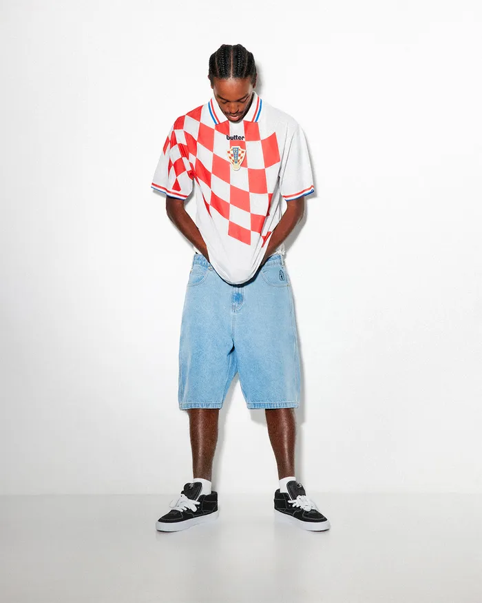 Shorts Men Butter Goods Lock Denim Shorts Light Indigo Shorts Men Butter Goods Lock Denim Shorts Light Indigo