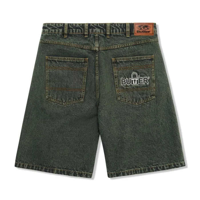 Shorts Men Butter Goods Lock Denim Shorts Washed Ivy Shorts Men Butter Goods Lock Denim Shorts Washed Ivy