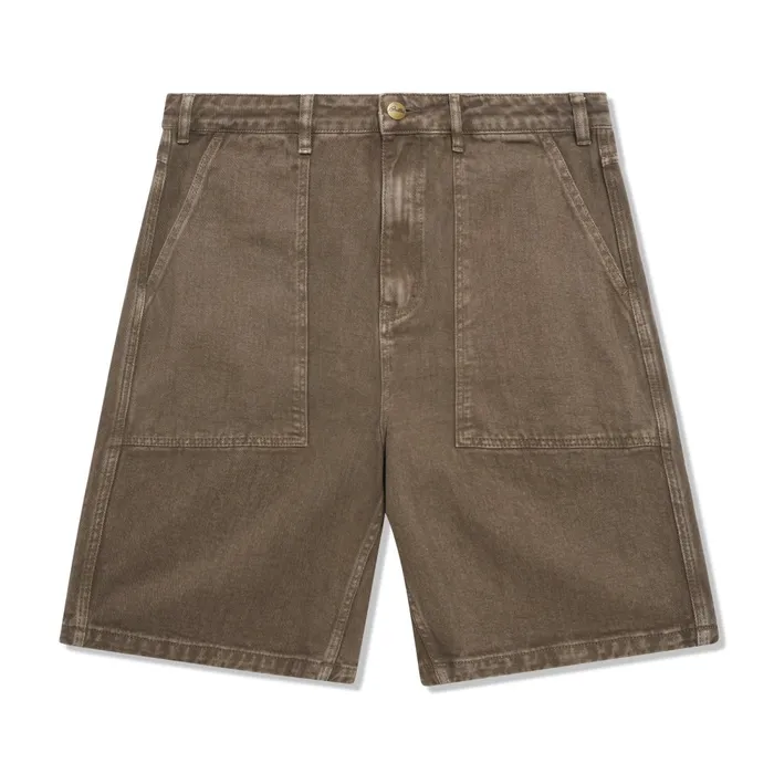 Shorts Men Butter Goods Patch Pocket Denim Shorts Sandalwood