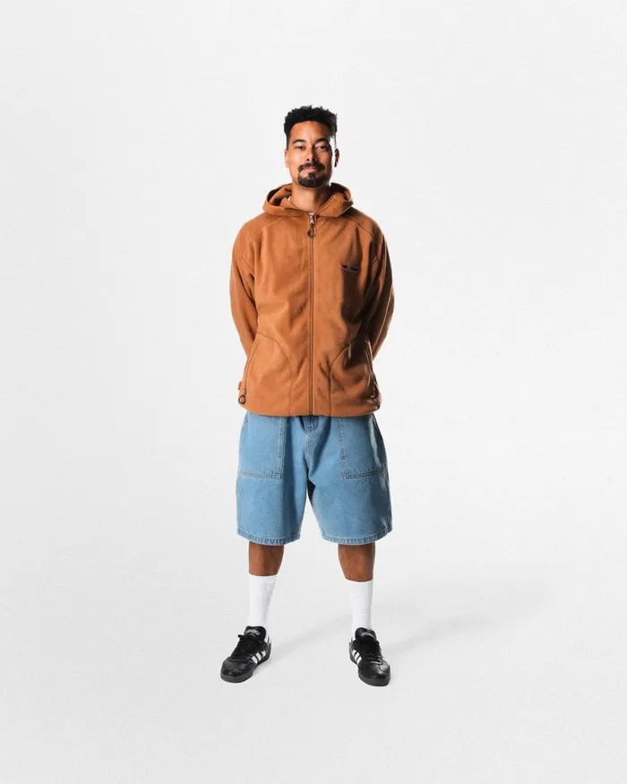 Shorts Men Butter Goods Patch Pocket Denim Shorts Washed Indigo