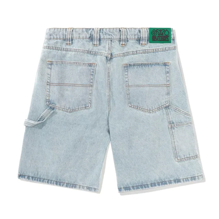 Shorts Men Butter Goods Weathergear Denim Shorts Faded Light Wash