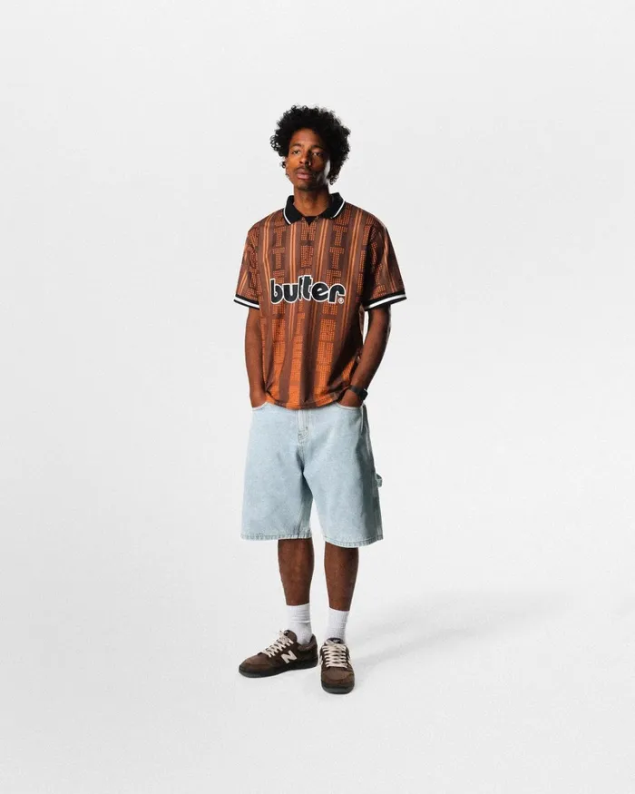 Shorts Men Butter Goods Weathergear Denim Shorts Faded Light Wash