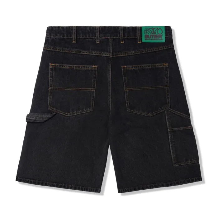 Shorts Men Butter Goods Weathergear Denim Shorts Washed Black Shorts Men Butter Goods Weathergear Denim Shorts Washed Black