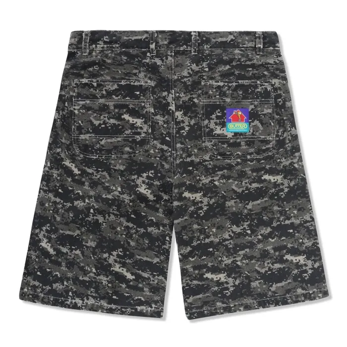 Shorts Men Butter Goods Work Shorts Dark Digital Camo