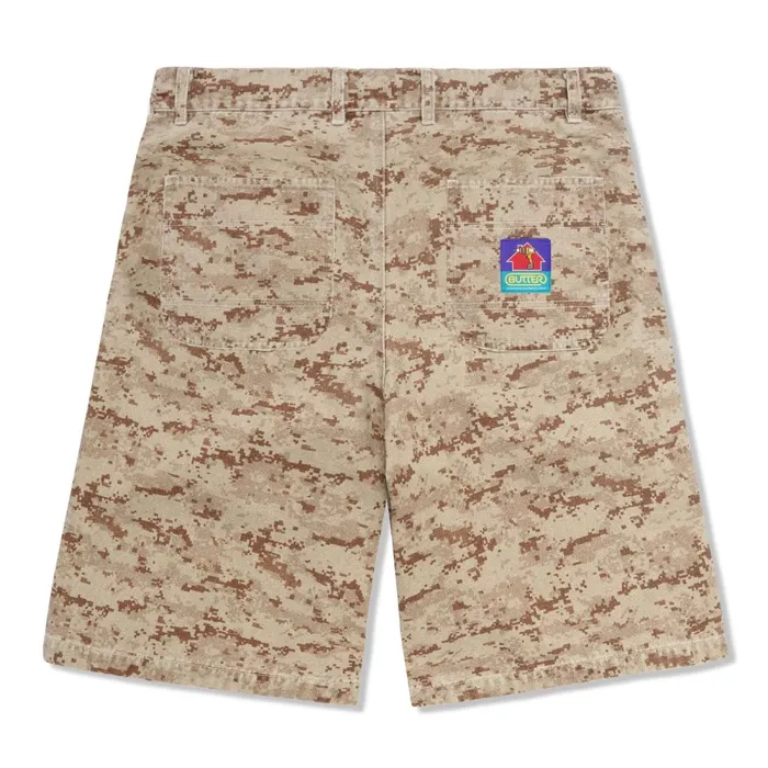 Shorts Men Butter Goods Work Shorts Digital Camo Shorts Men Butter Goods Work Shorts Digital Camo