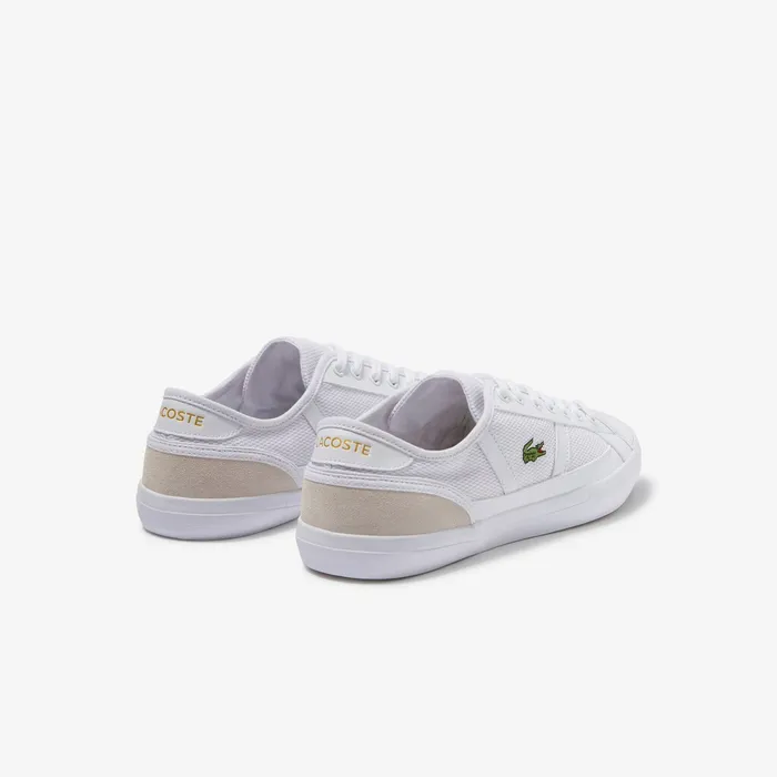 Sideline Textile Sneakers WhtOff Wht Mens Lacoste Sneakers Gift Ideas