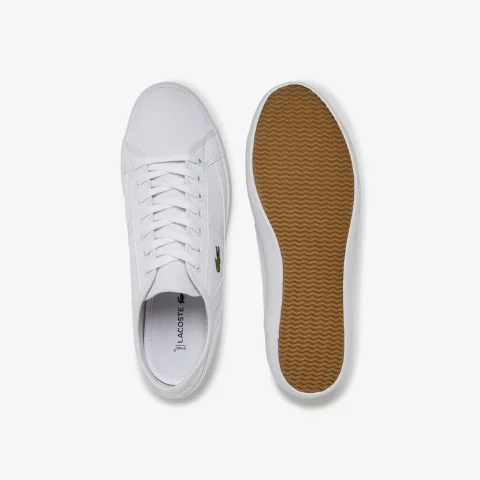 Sideline Textile Sneakers WhtOff Wht Mens Lacoste Sneakers Gift Ideas