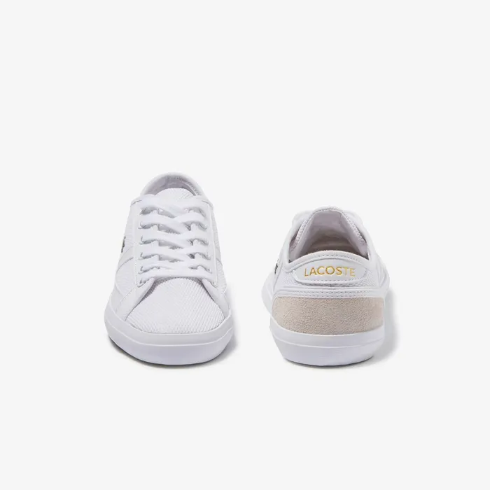 Sideline Textile Sneakers WhtOff Wht Womens Lacoste Sneakers Online Store