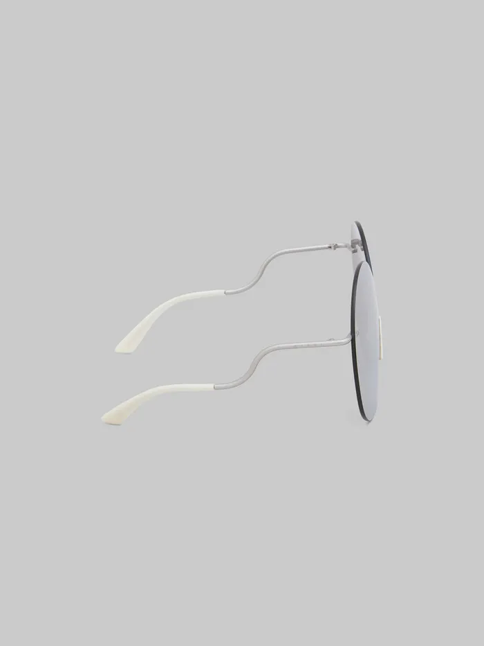 Silver Odrius Sunglasses WomenMen Marni Sunglasses