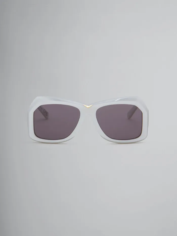 Silver Tiznit Sunglasses WomenMen Marni Sunglasses
