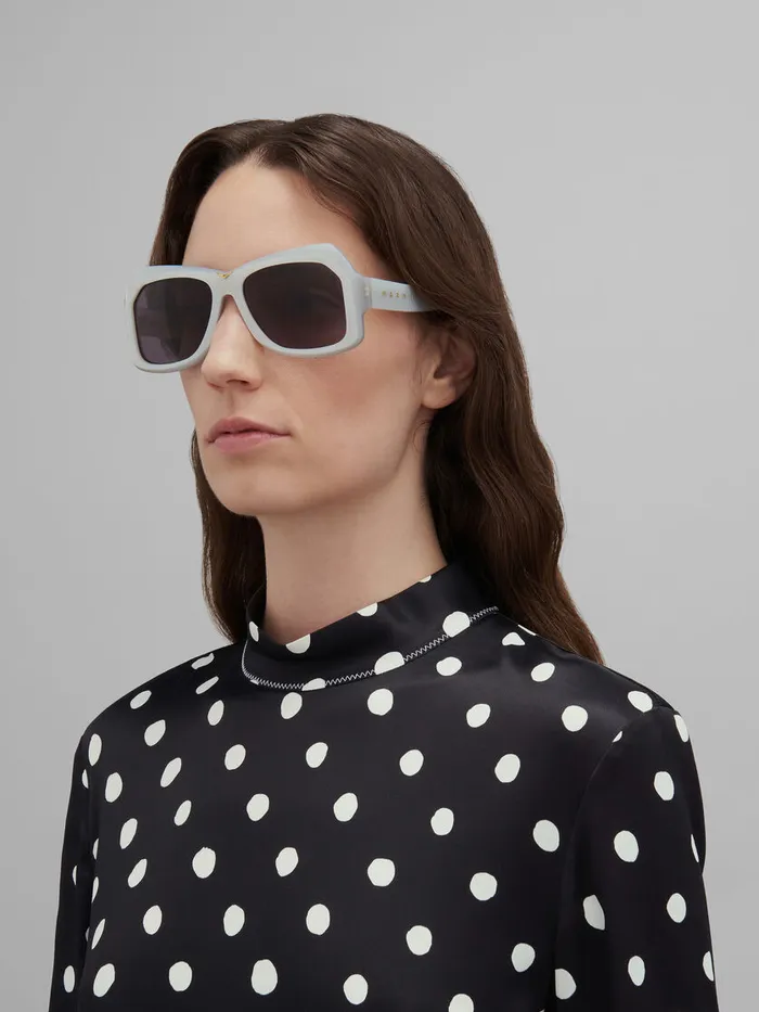 Silver Tiznit Sunglasses WomenMen Marni Sunglasses