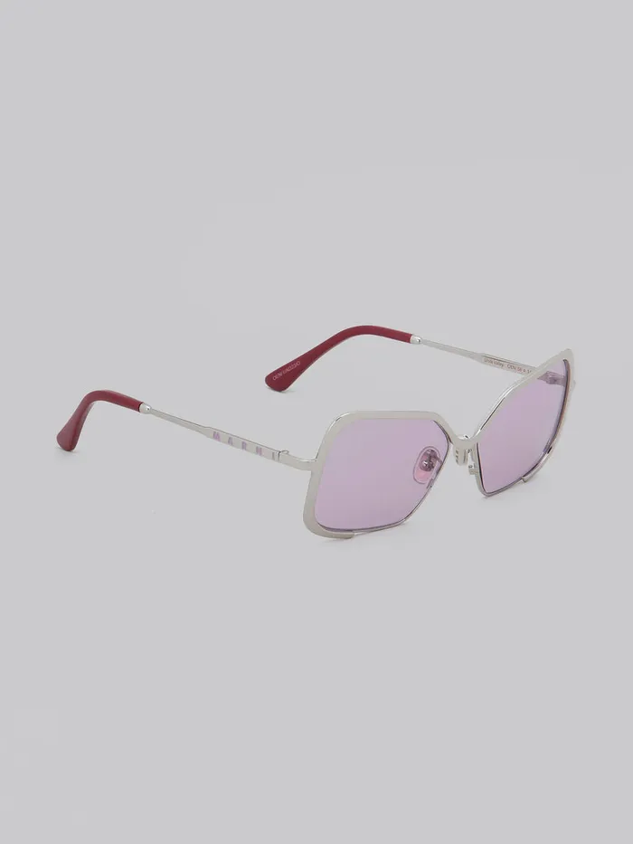 Silver Unila Sunglasses WomenMen Marni Sunglasses