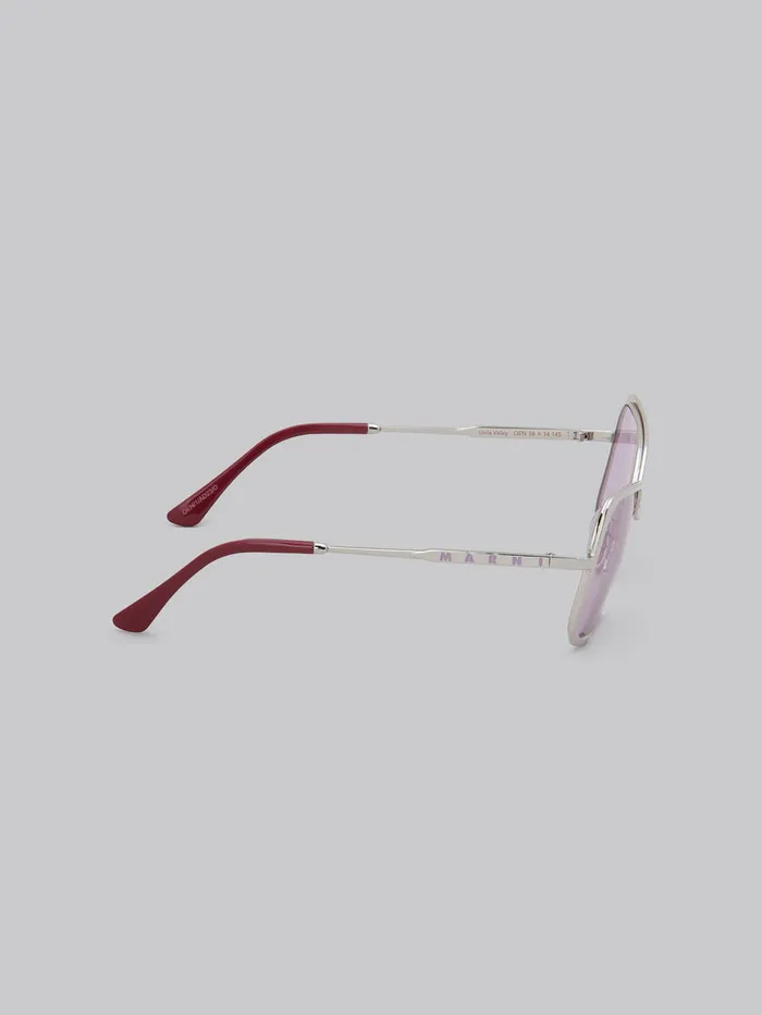 Silver Unila Sunglasses WomenMen Marni Sunglasses