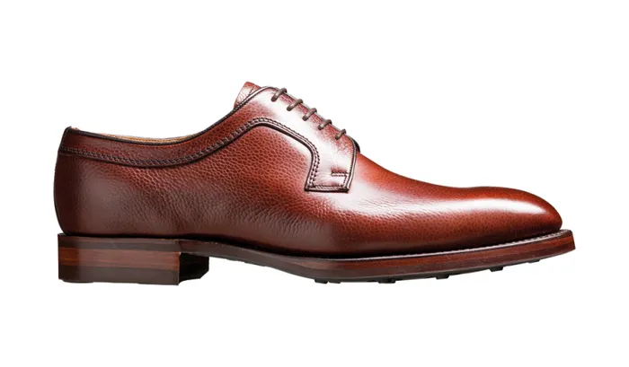 Skye 8211 Cherry Grain Mens Barker Shoes Derbys