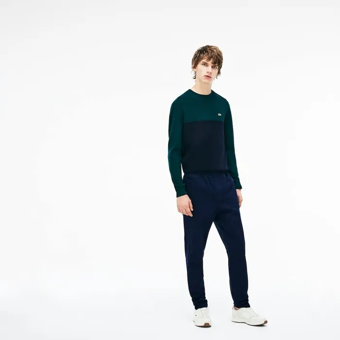 Slim Fit Elasticized Cotton Twill Chino Pants Navy Blue Mens Lacoste Pants and Shorts USA Slim Fit Elasticized Cotton Twill Chino Pants Navy Blue Mens Lacoste Pants and Shorts USA