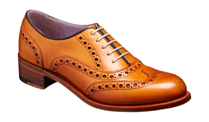 Sloane 8211 Cedar Calf Womens Barker Shoes Brogues