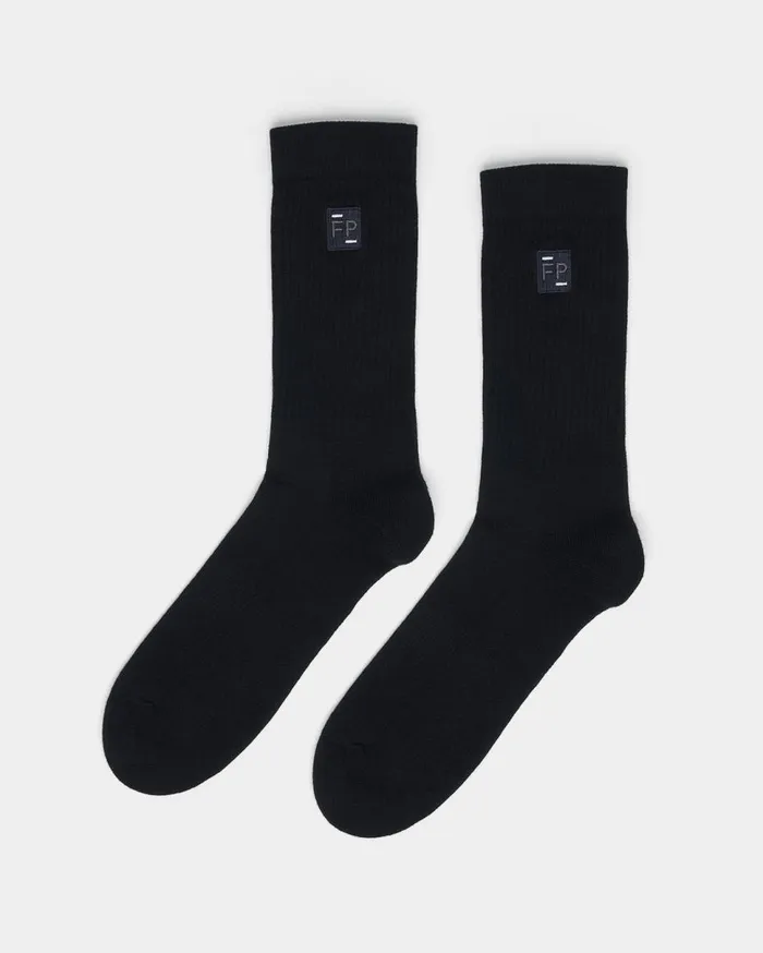 Socks Patch Black WomenMen Filling Pieces Socks