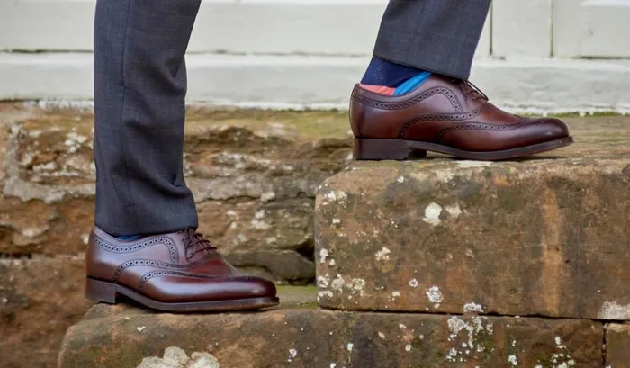 Southport Mens Barker Shoes Brogues