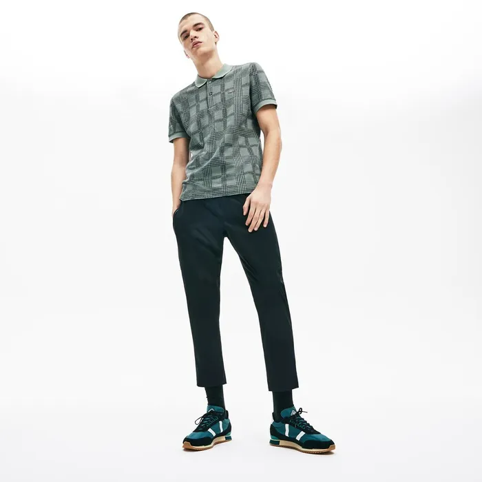 SPORT Breathable Stretch Sweatpants Black Mens Lacoste Tracksuits Shop Online
