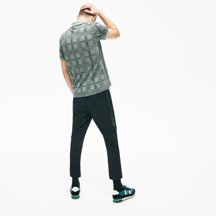 SPORT Breathable Stretch Sweatpants Black Mens Lacoste Tracksuits Shop Online