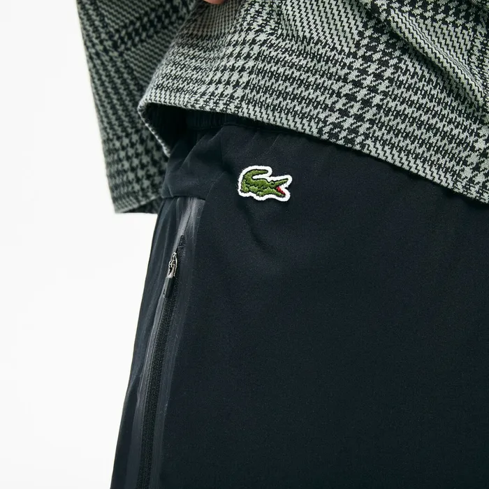 SPORT Breathable Stretch Sweatpants Black Mens Lacoste Tracksuits Shop Online