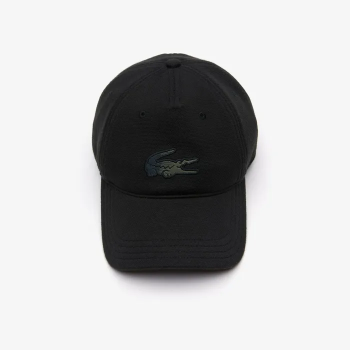 SPORT CamoCroc Cap BlackBlueKhaki Green Mens Lacoste Caps and Hats Casaul