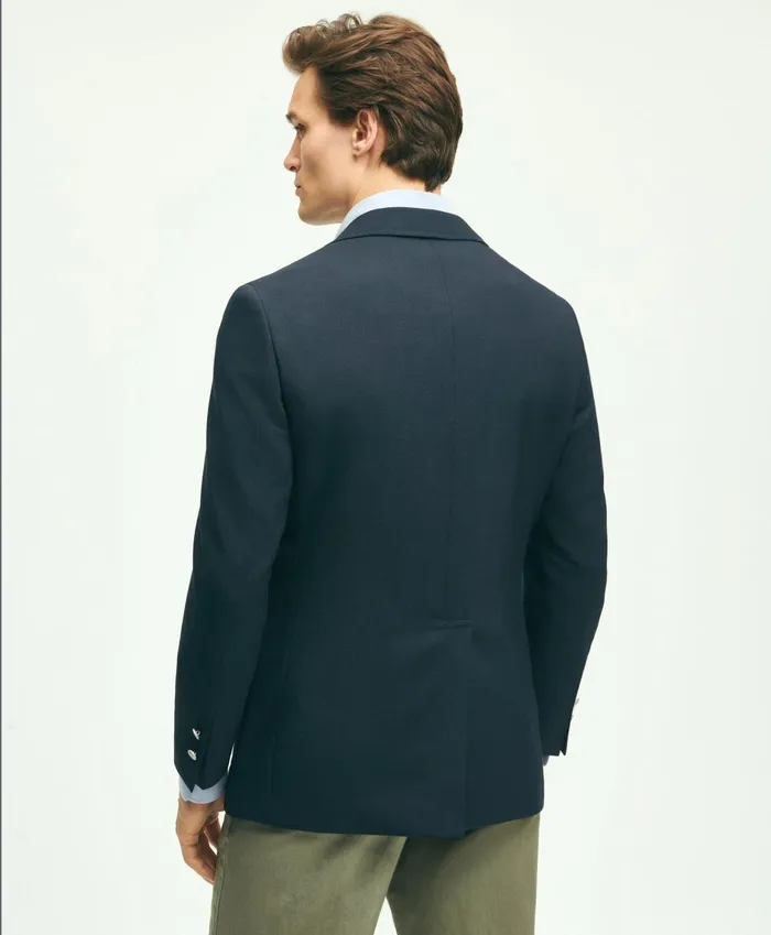 Sport Coats andamp Blazers Men Brooks Brothers Classic Fit Wool Archive Blazer Navy