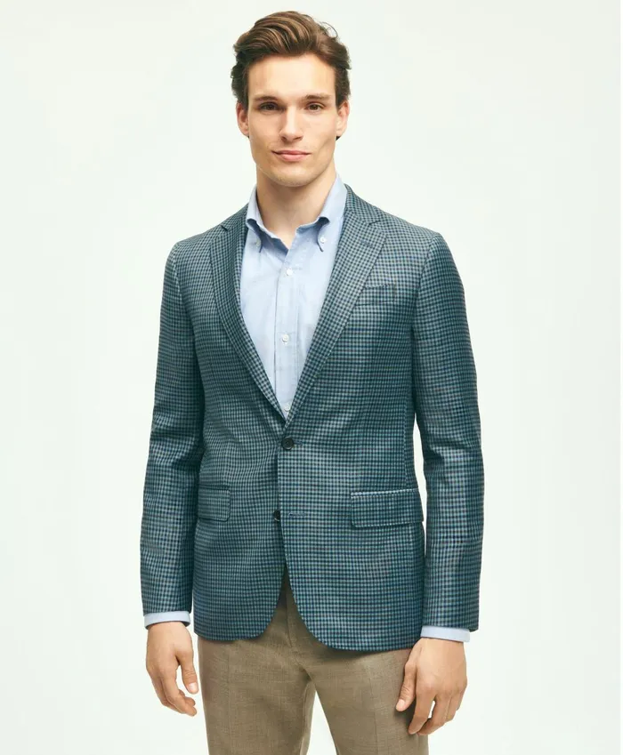 Sport Coats andamp Blazers Men Brooks Brothers Classic Fit Wool Sport Coat Aqua Sport Coats andamp Blazers Men Brooks Brothers Classic Fit Wool Sport Coat Aqua