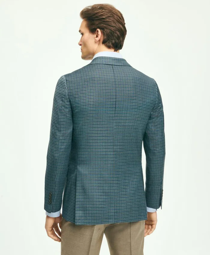 Sport Coats andamp Blazers Men Brooks Brothers Classic Fit Wool Sport Coat Aqua