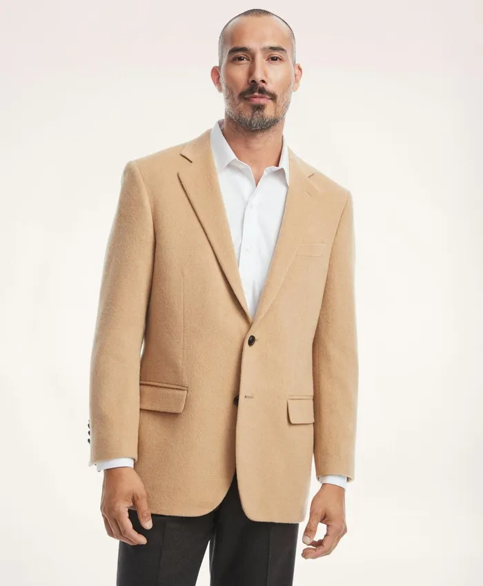 Sport Coats andamp Blazers Men Brooks Brothers Madison TraditionalFit Camel Hair Sport Coat Beige Sport Coats andamp Blazers Men Brooks Brothers Madison TraditionalFit Camel Hair Sport Coat Beige