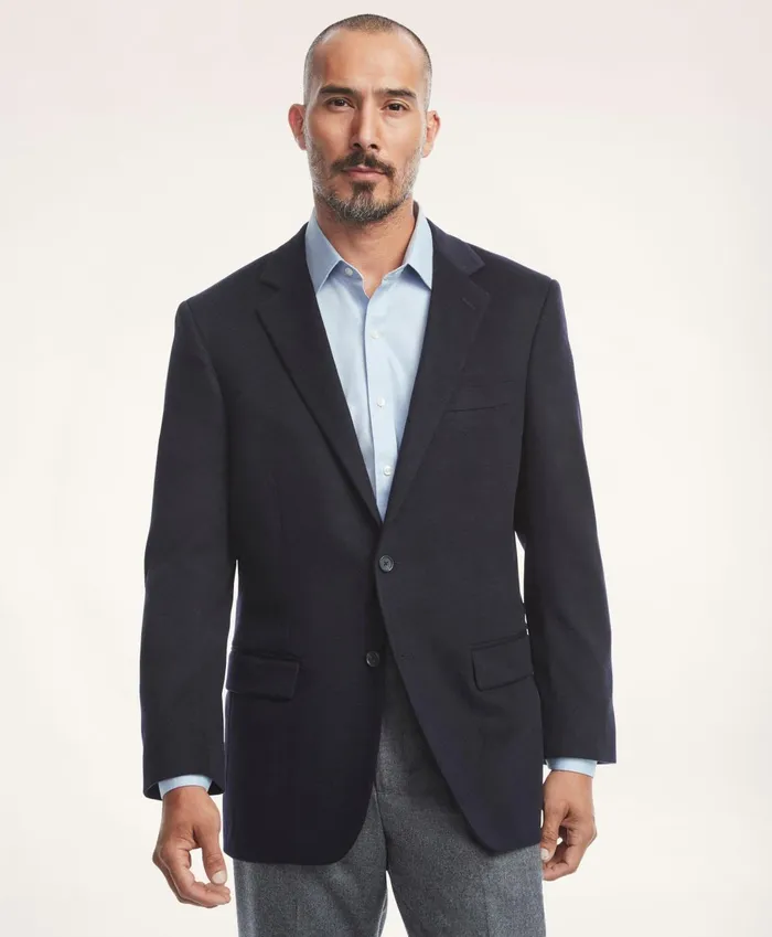 Sport Coats andamp Blazers Men Brooks Brothers Madison TraditionalFit Cashmere Sport Coat Navy Sport Coats andamp Blazers Men Brooks Brothers Madison TraditionalFit Cashmere Sport Coat Navy