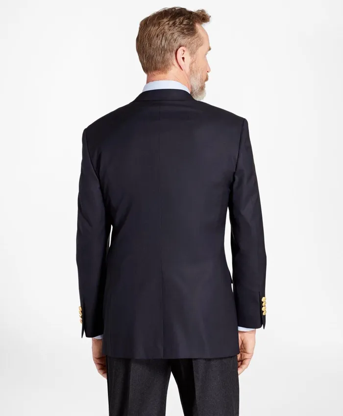 Sport Coats andamp Blazers Men Brooks Brothers Madison TraditionalFit TwoButton 1818 Blazer Navy