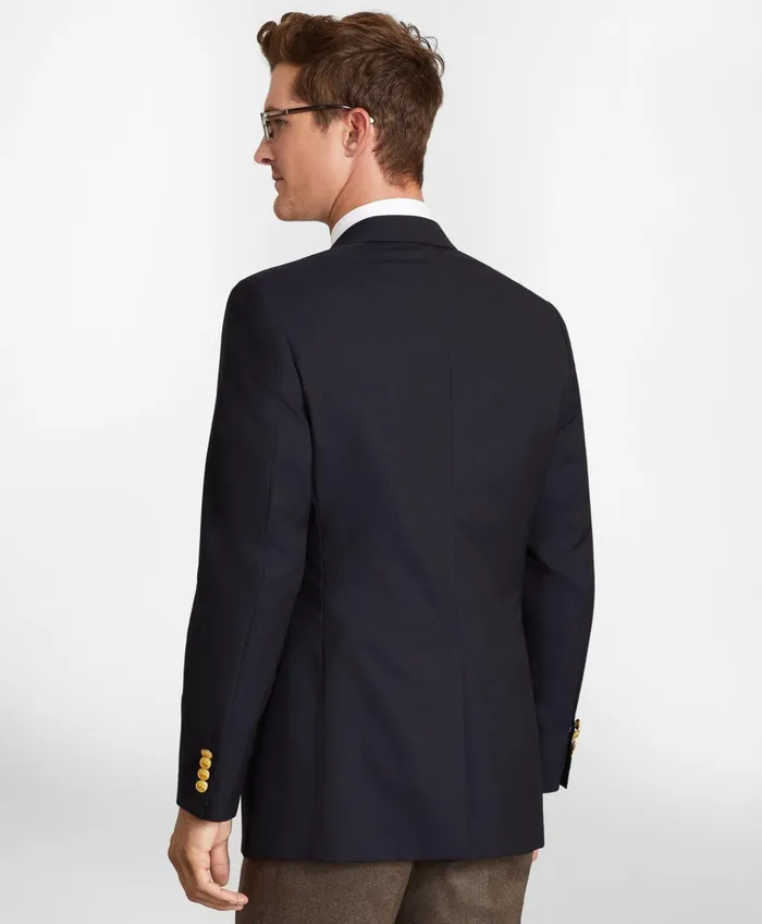 Sport Coats andamp Blazers Men Brooks Brothers Madison TraditionalFit TwoButton Classic 1818 Blazer Navy