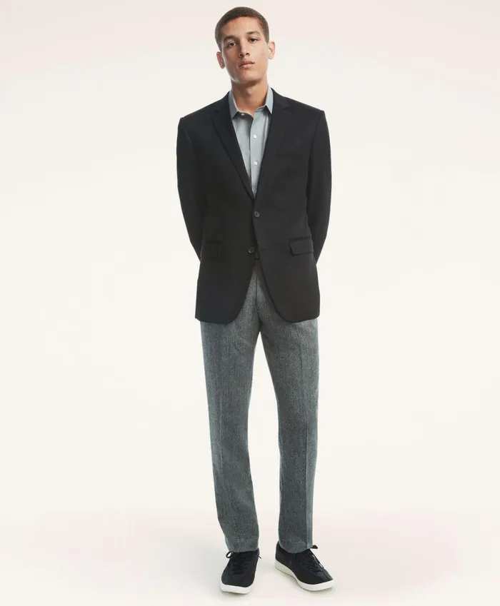 Sport Coats andamp Blazers Men Brooks Brothers Milano SlimFit Cashmere Sport Coat Black Sport Coats andamp Blazers Men Brooks Brothers Milano SlimFit Cashmere Sport Coat Black